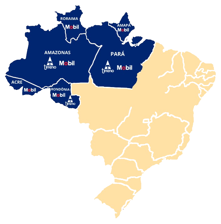 imagem mapa brasil com aréas